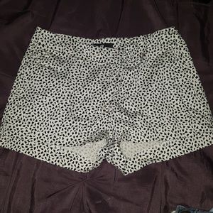 Heart patterned shorts